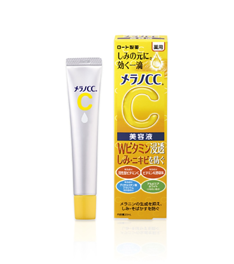  美白產品推薦Melano CC維他命C全效美白淡斑精華	｜美周報