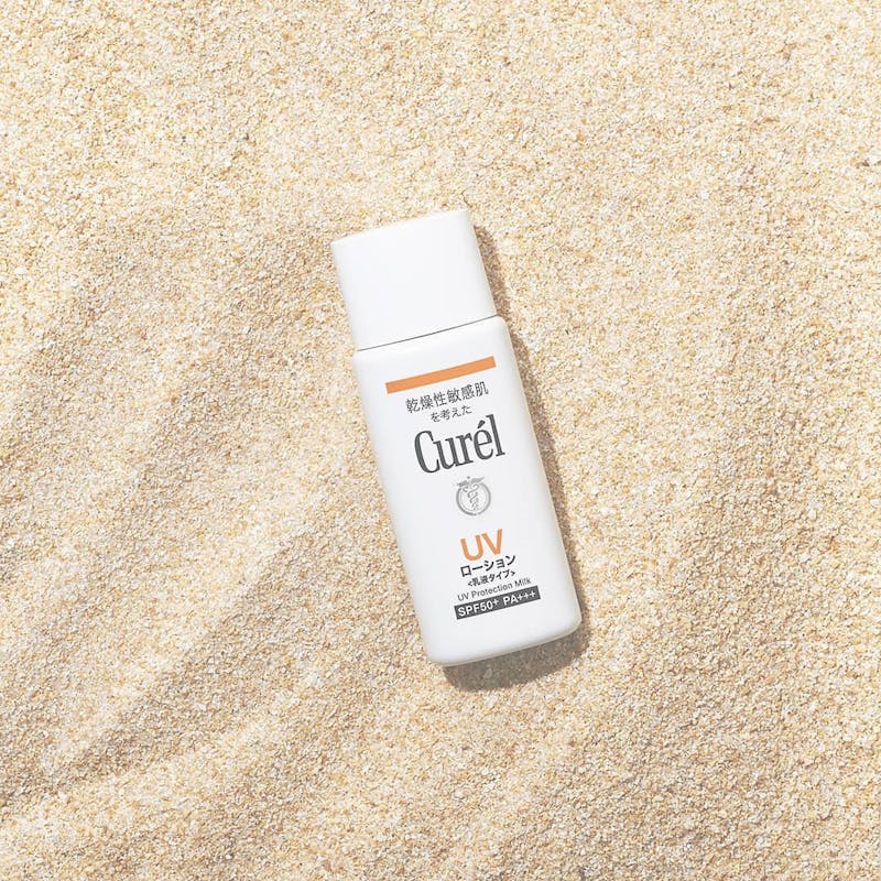 防曬乳液推薦Curel珂潤 潤浸保濕防曬乳SPF50+＜臉．身體用＞	｜美周報