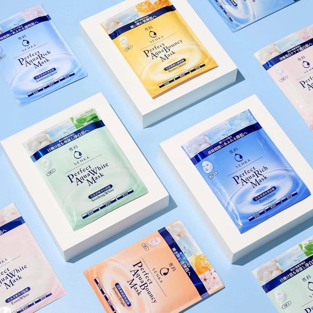  舒緩面膜推薦SENKA專科 完美舒緩淨白面膜	｜美周報