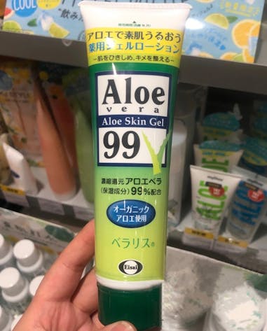 曬傷退紅推薦產品Eisai日本衛采 ALOE嘉齡蘆薈精華露｜美周報