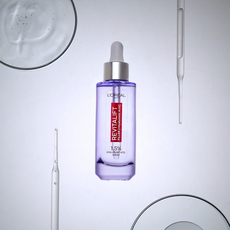 平價精華液推薦LOREAL Paris巴黎萊雅 玻尿酸瞬效保濕水光精華｜美周報