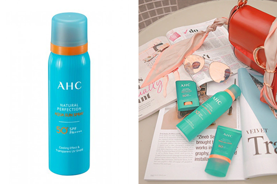 美白 防曬 補防曬 防曬噴霧 AHC 超涼感完美防曬噴霧|美周報