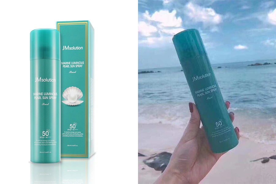 美白 防曬 補防曬 防曬噴霧 JM solution珍珠隔離防曬噴霧|美周報