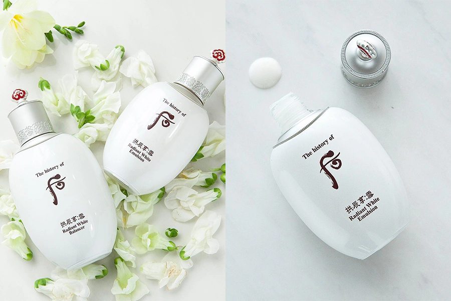 變白 美白 美白乳液 淡斑 Whoo后 拱辰享雪白乳液｜美周報