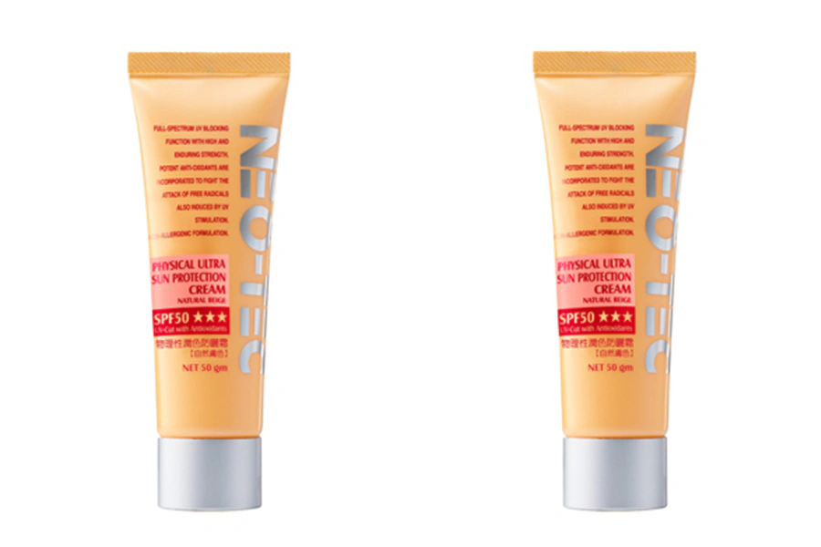 潤色防曬 臉部防曬 推薦　妮傲絲翠NEO-TEC物理性潤色防曬霜 SPF50+++｜美周報