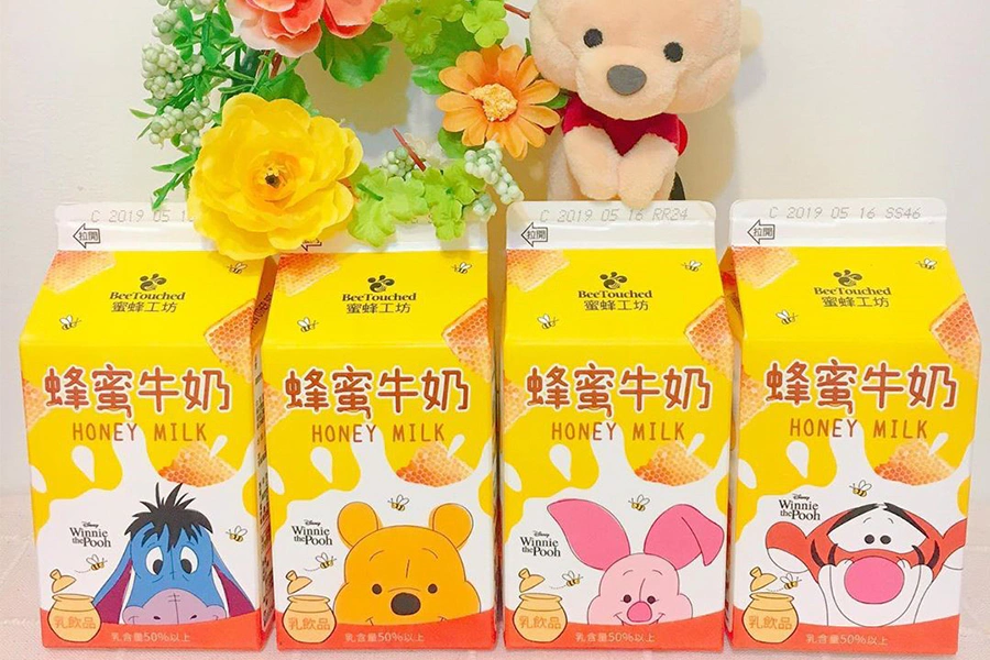超商飲料 便利商店 711 全家 萊爾富 推薦 小熊維尼蜂蜜牛奶｜美周報
