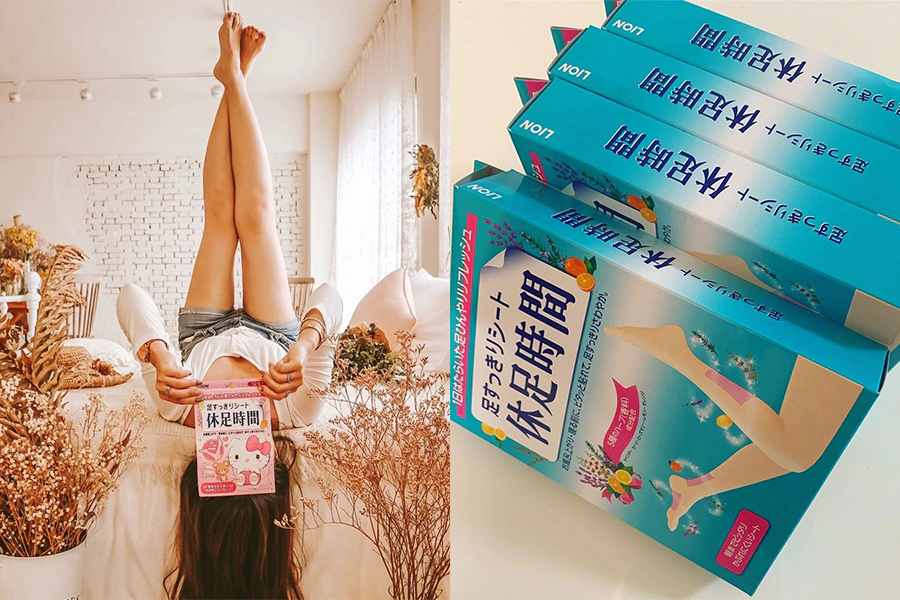 足貼 美腿 小腿保養 休足時間|美周報
