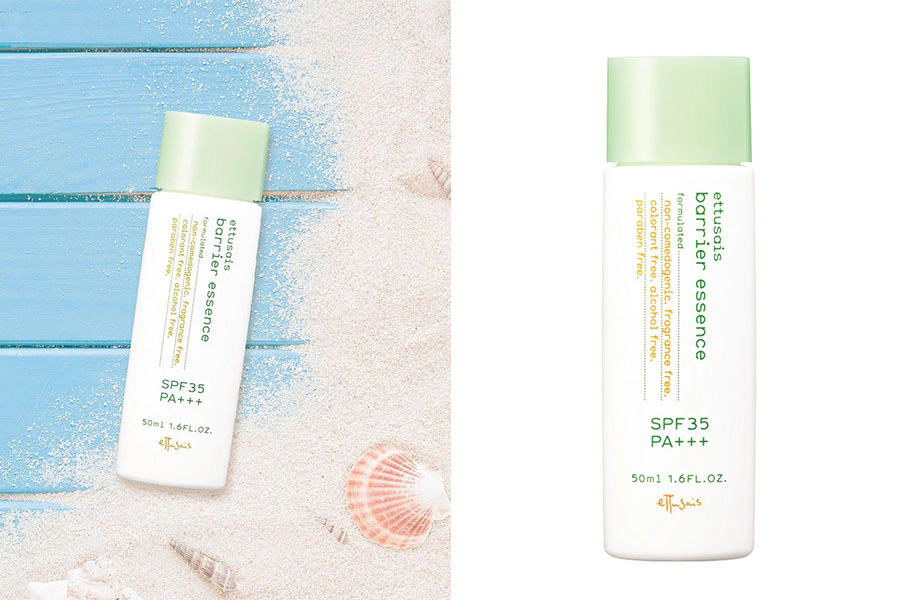 ettusais艾杜紗 超親膚溫和防曬精華乳SPF35+ PA+++ 敏感肌 溫和防曬乳 防曬霜 推薦|美周報