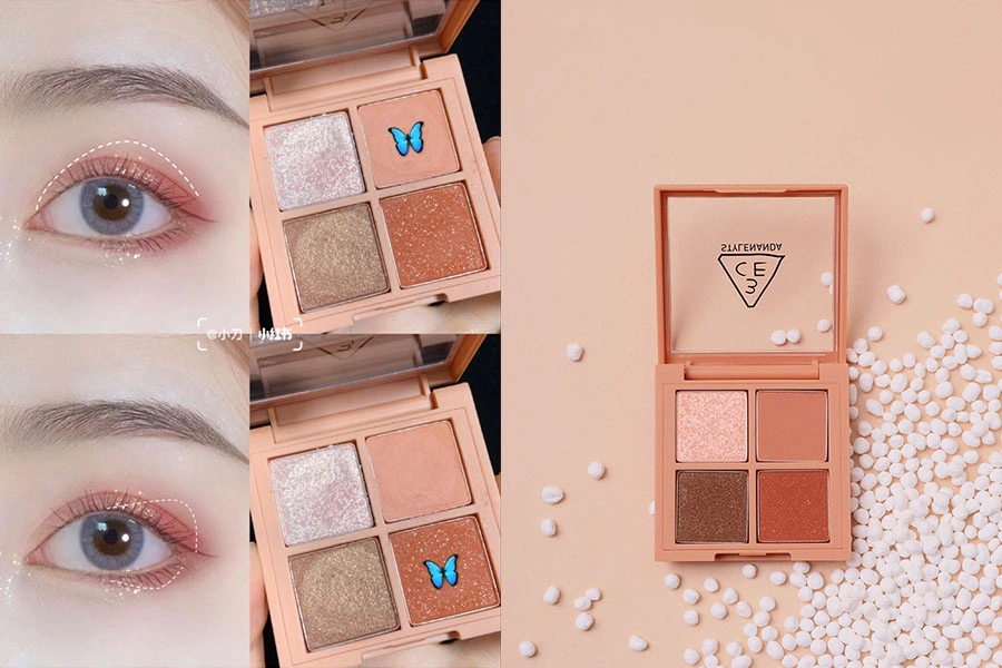 3CE MINI MULTI EYE COLOR PALETTE #CLOSING OUT 金請夏 眼妝 眼影推薦 眼影盤|美周報
