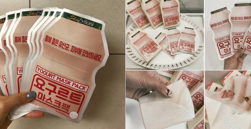 光吃軟糖還不夠，養樂多面膜讓肌膚也可以喝多多！