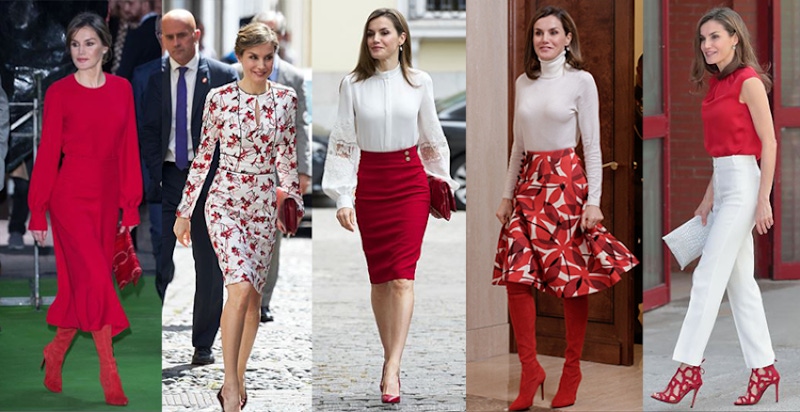 會穿的不只是凱特王妃~人家西班牙皇后的「紅白配」更厲害! 會穿的不只是凱特王妃~人家西班牙皇后的「紅白配」更厲害!