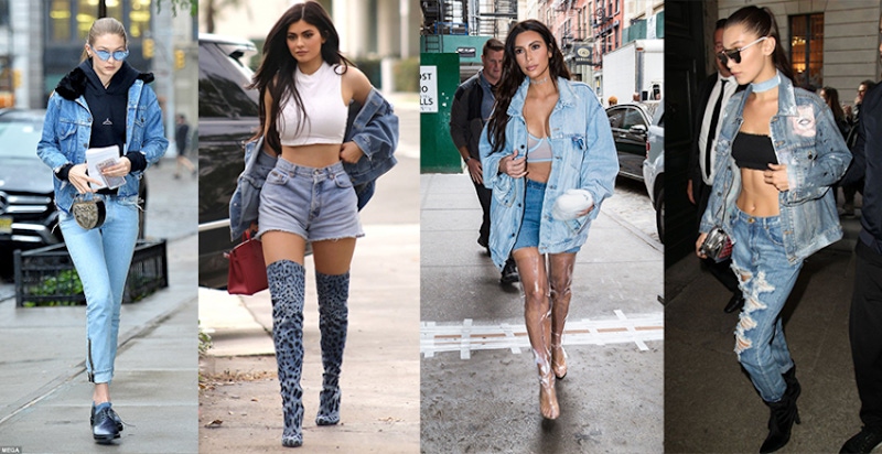 有這兩件怎麼搭都潮翻天！「丹寧ｘ丹寧」還可以這樣排列組合