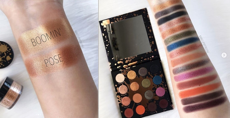 網紅熱推的COLOURPOP，夏季眼彩盤顏色多到10根手指數不完～