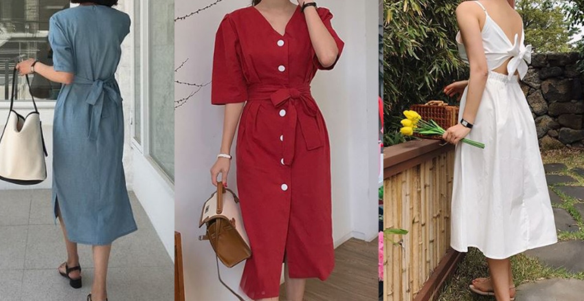 韓國小姐姐最近愛穿它上街！這款韓系洋裝文青風格讓女漢子一秒變身文藝少女｜穿搭推薦