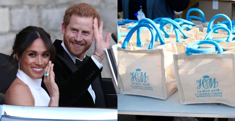 皇家婚禮的伴手禮物袋到底裝了什麼？讓粉絲甘心掏出4萬台幣下標（莫非有黃金