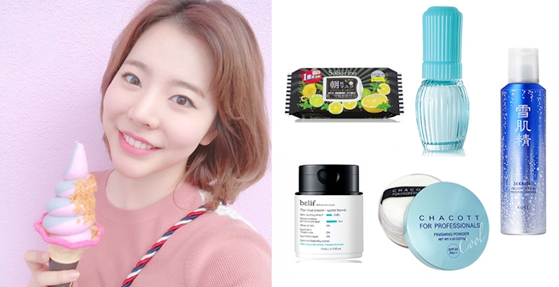 比吃冰還消暑～盤點5款「激爽」臉部保養品，一用體感降溫5℃