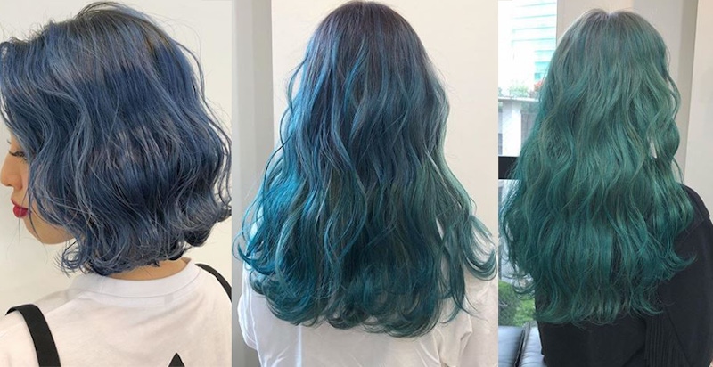 沒假出國逐風踏浪？至少妳可以染個「加勒比海色」從髮梢帶來渡假氣息