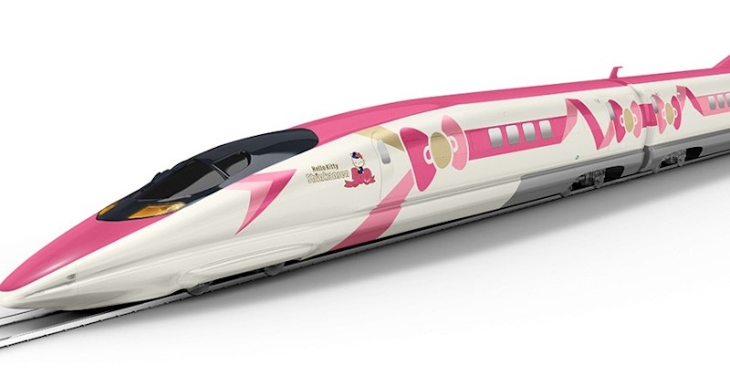 搭KITTY飛機打卡有點遜了喔~現在最夯搭Hello Kitty列車暢遊西日本 搭KITTY飛機打卡有點遜了喔~現在最夯搭Hello Kitty列車暢遊西日本