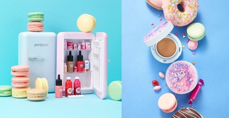 韓國彩妝怎麼這麼有梗啊～打開敲可愛小冰箱，竟然是每天用得到的彩妝！