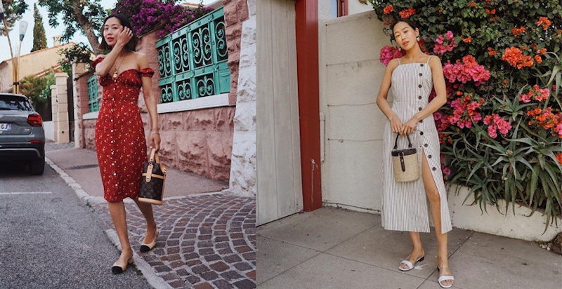 裙子少了一排釦就是不夠時髦～潮人搶穿的帶釦小裙子，妳入手了嗎？