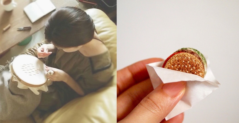 這位太太的手也太靈巧了～超迷你刺繡美食連CHANEL都看傻了眼