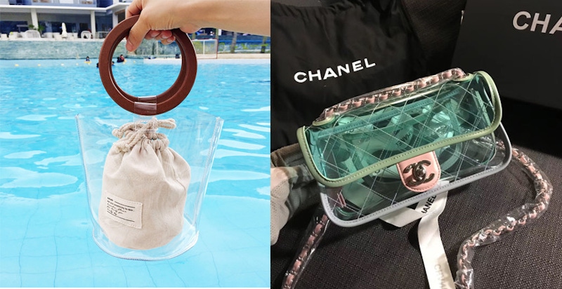 被看光光才時尚！這4款「PVC透明包」敲可愛，而且價格也太佛心了吧～