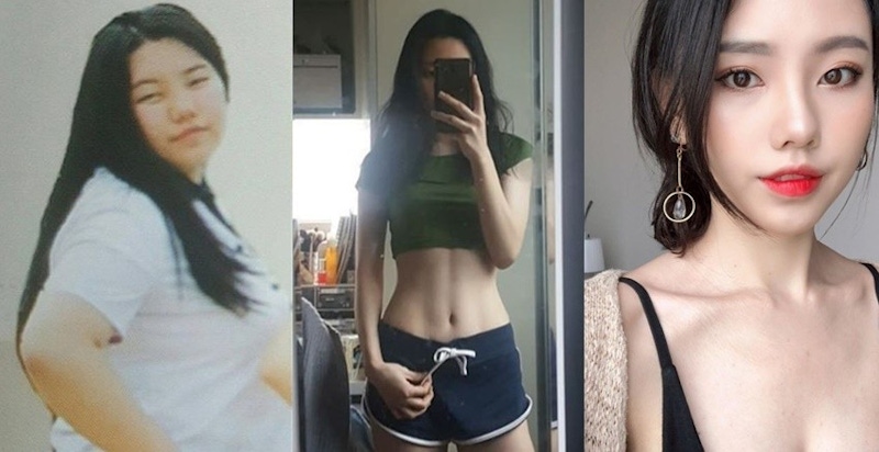 狠甩50kg變正妹！真實版《醜女大翻身》，韓妞練出「11字腹肌」秘訣大公開！