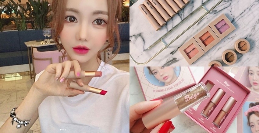 韓國服裝網拍也出彩妝品，最紅的就是這三個牌子！美到只想全部掃進購物車～