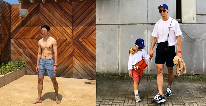 快叫老公帶兒子一起拍「穿搭照」，學學人家韓國網紅父子檔吧（老公身材要先練好