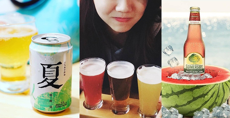爽快消暑！推薦給女孩們的夏季啤酒，最適合拿來曬微醺的幸福感～～