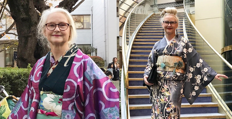 這位英國老奶奶熱愛和服！不服老的可愛萌樣，讓女孩大叫「我也想優雅的老去」！