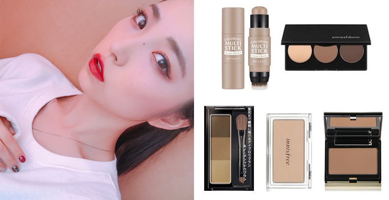 推坑5款最自然的「鼻影修容」，隨手就能畫出又高又挺的女星美鼻！｜修容教學