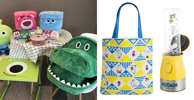 全家便利商店VS康是美集點贈，超萌卡通小物每個都想入手啦怎麼辦XD