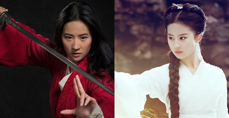 《花木蘭》只釋出一張劉亦菲定裝照太空虛，這就來回顧她的經典古裝扮相～