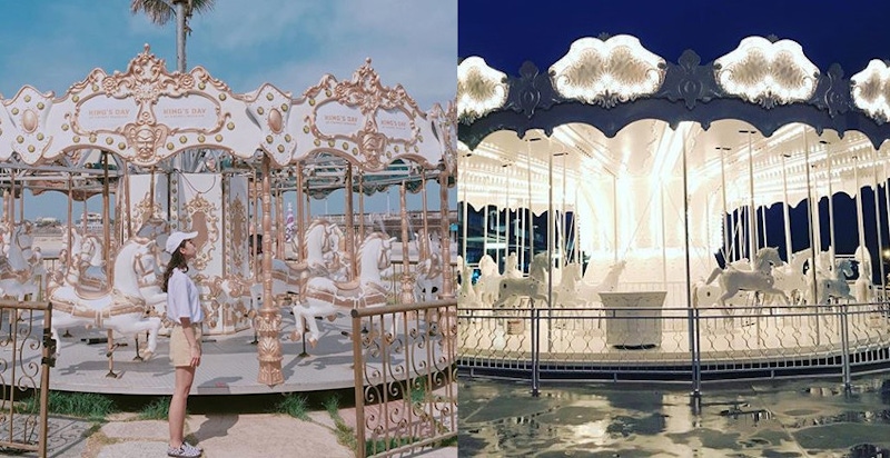 少女心噴發！4座美到眼冒愛心的旋轉木馬，隨手拍出夢幻美照