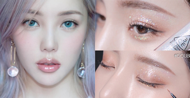 PONY的「PVC眼妝」太仙！若有似無的透明眼妝，撩男力道催到最大