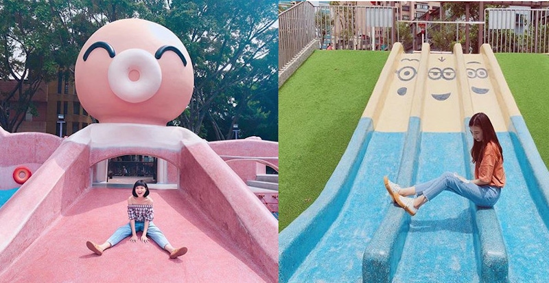 新北市4座最多人打卡的特色溜滑梯，就是要女孩們當一天小屁孩！