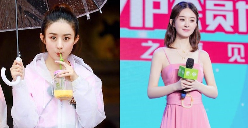 粉圓臉變成小V臉，4個方法讓趙麗穎擺脫水腫體質、長出尖下巴！