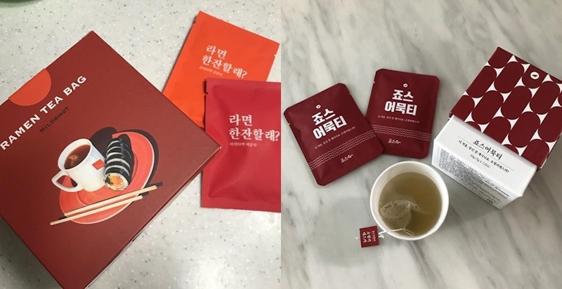 繼魚板湯茶包、韓國再出「泡麵湯茶包」！到底是多愛喝湯啊XD