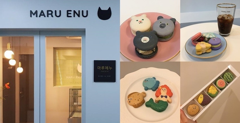 據說是現在韓國最紅的馬卡龍店！神級造型讓網友大喊：怎麼做出來的呀｜美食推薦