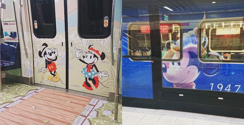 台北捷運推出《米奇90年紀念彩繪列車》，跟著米奇一起遊台北吧～｜藝文活動
