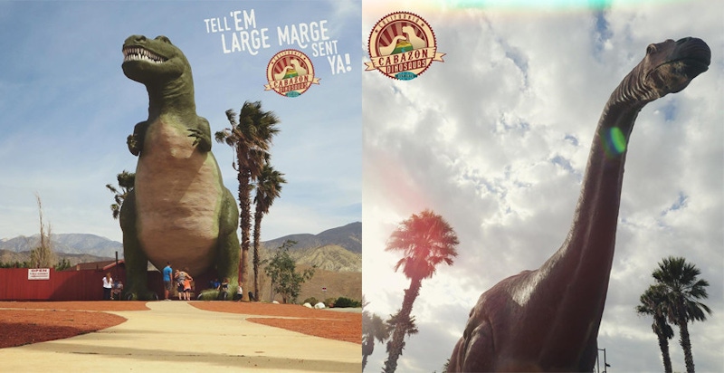 難道是侏儸紀公園？全世界最大的恐龍在加州Cabazon Dinosaurs！｜旅遊景點