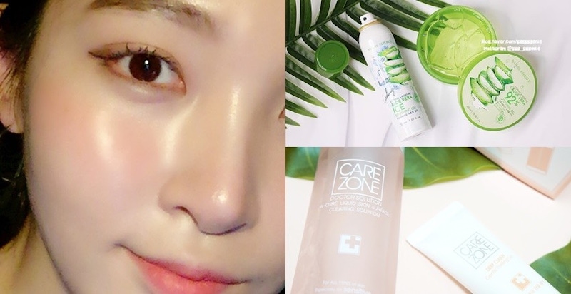 這位韓國小姐姐的零毛孔肌嚇到小編了！快來看看她平常都用哪些保養品｜護膚品推薦