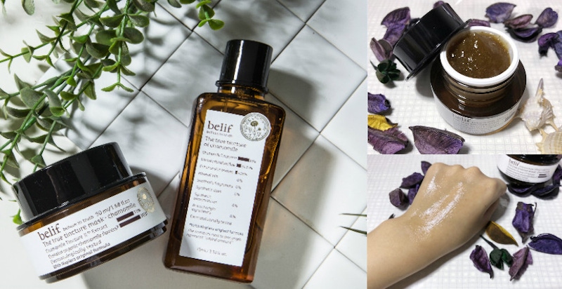 《belif洋甘菊循環面膜》真的有滿滿花瓣！敷完一掃疲憊菜色，肌膚飽水又透亮｜小編直擊