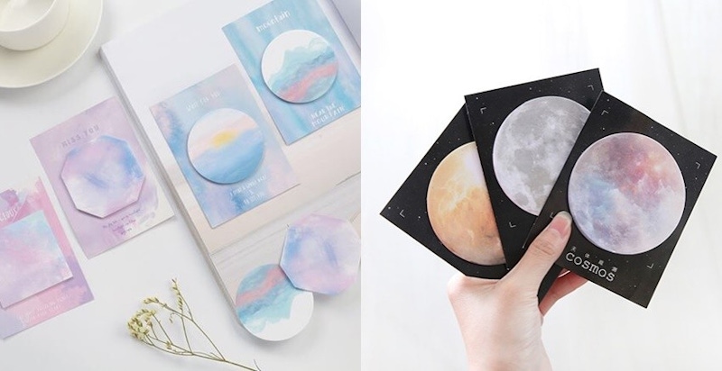 據說是韓國第一仙的文具品牌pitapat，連便條紙都能夢幻得像一片雲彩｜文具推薦