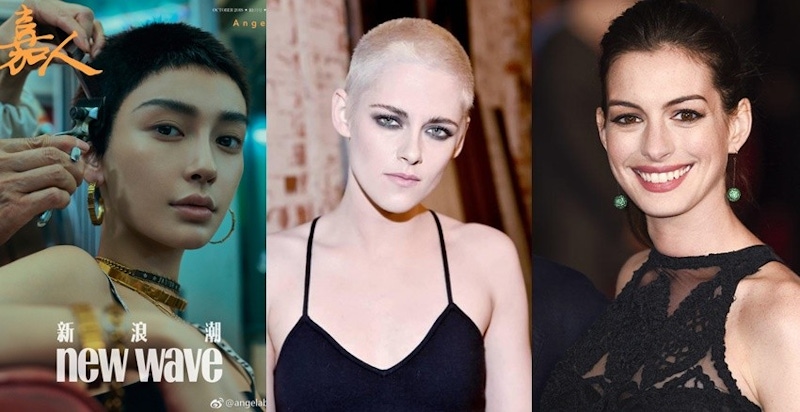 Angelababy「寸頭」登雜誌封面！盤點中外寸頭還是美到不行的女星！｜女星焦點
