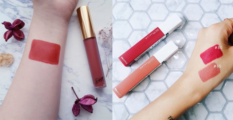 這5支「開架唇彩」持久又顯色！中秋節大口吃肉也不怕掉漆～｜唇彩推薦