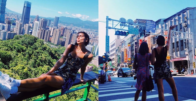 英國小天后Dua Lipa來台開唱，早上爬完象山、晚上接著開演唱會超猛！｜女星焦點