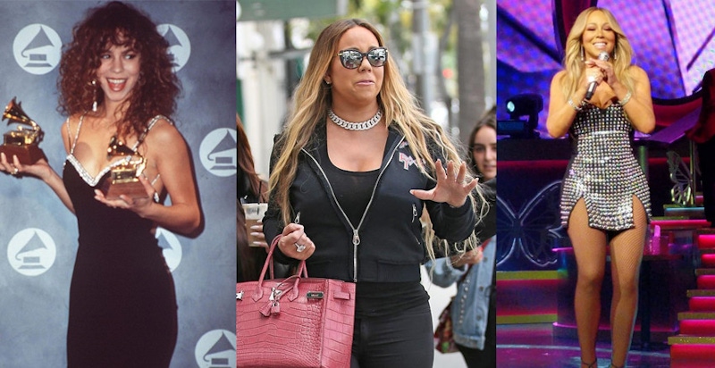 瑪麗亞凱莉來台開唱，回顧她的「身材進化史」真的讓小編驚呆了！｜女星焦點