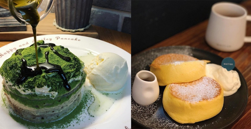 一口咬下酥麻得起雞皮疙瘩～爆夯的「舒芙蕾鬆餅」，週末絕對要選一家吃！｜甜點推薦